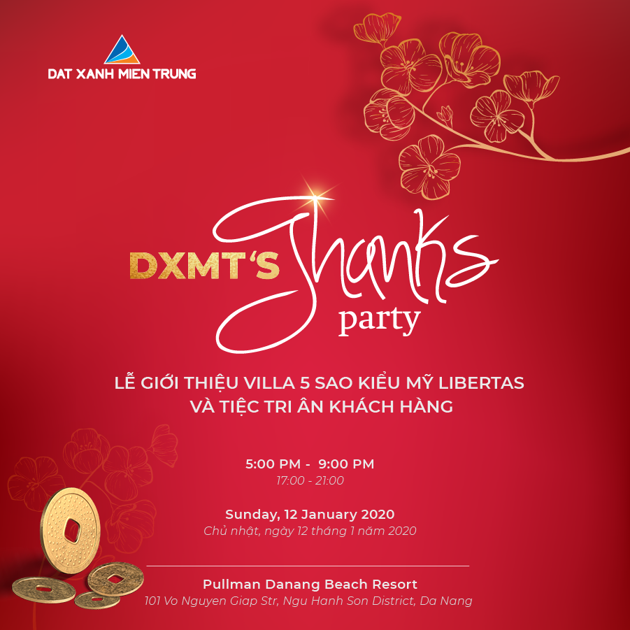 DXMT's Thanks Party 2019 - Tiệc tri ân khách hàng - Ngày 12/1/2020 Tại Pullman Resort Đà Nẵng