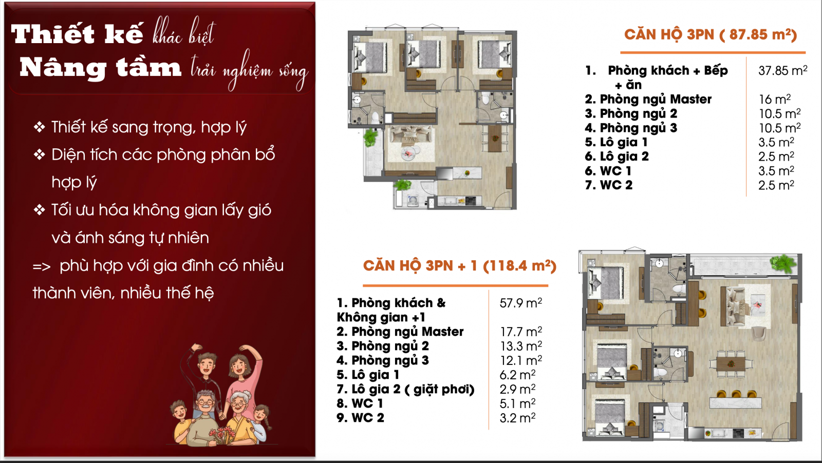 layout can ho 3pn 3pn+