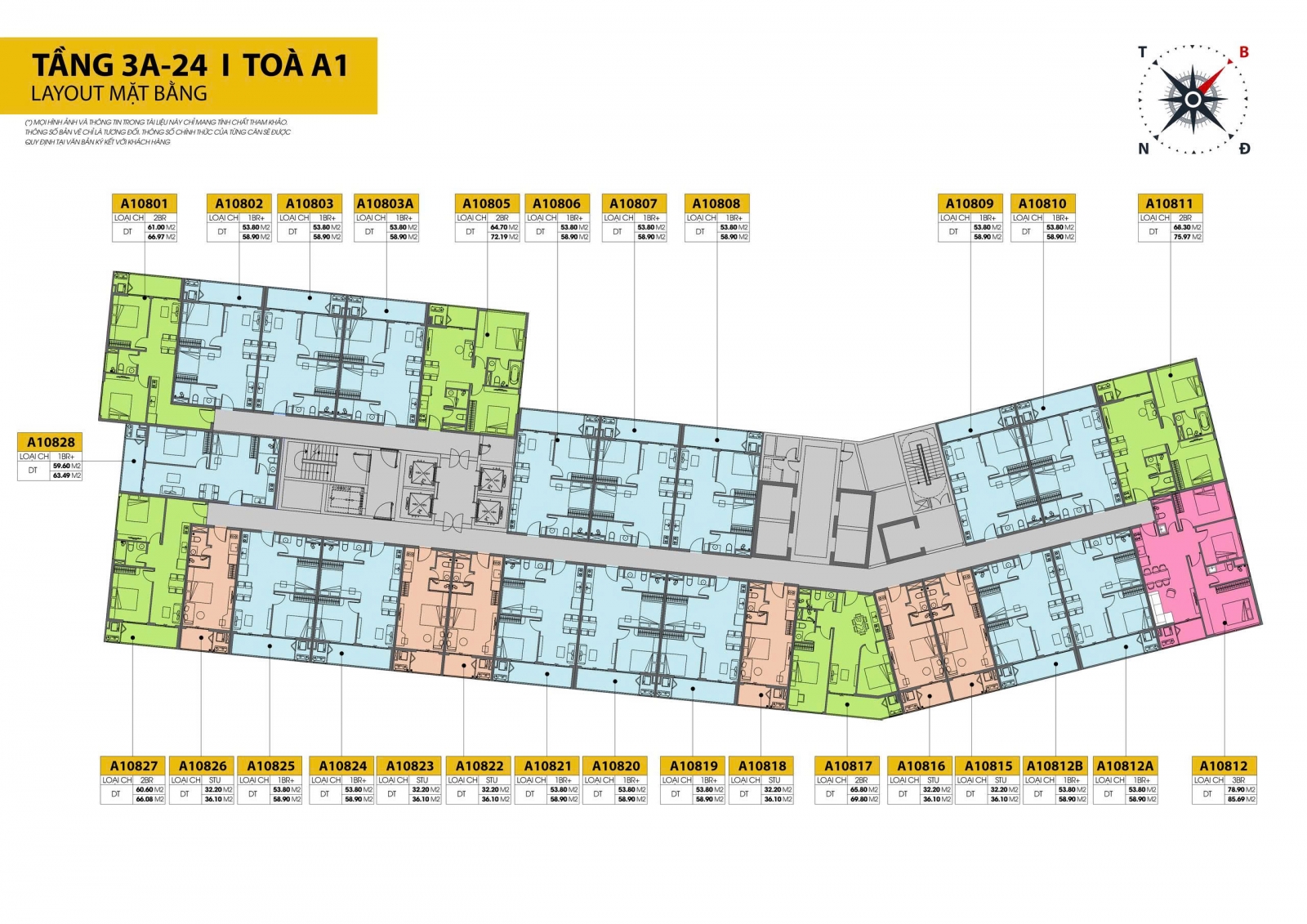 lay out toa a1