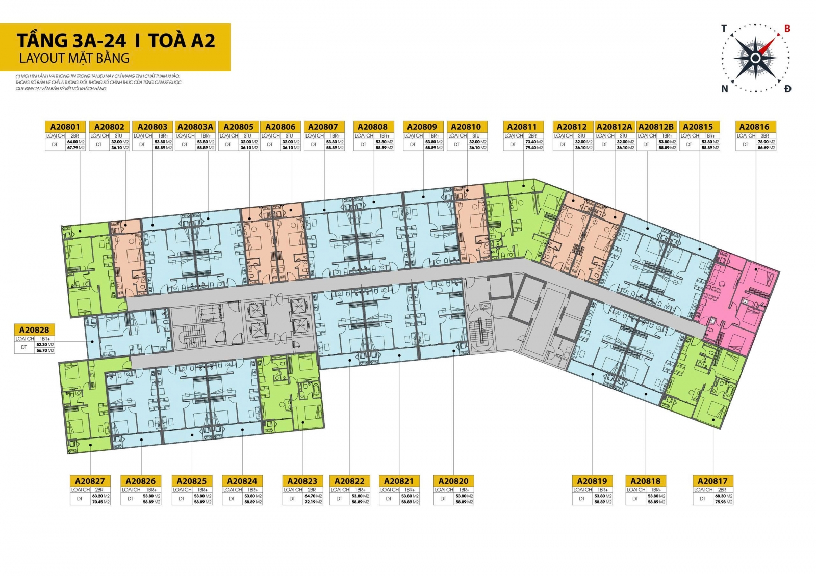 layout toa A2